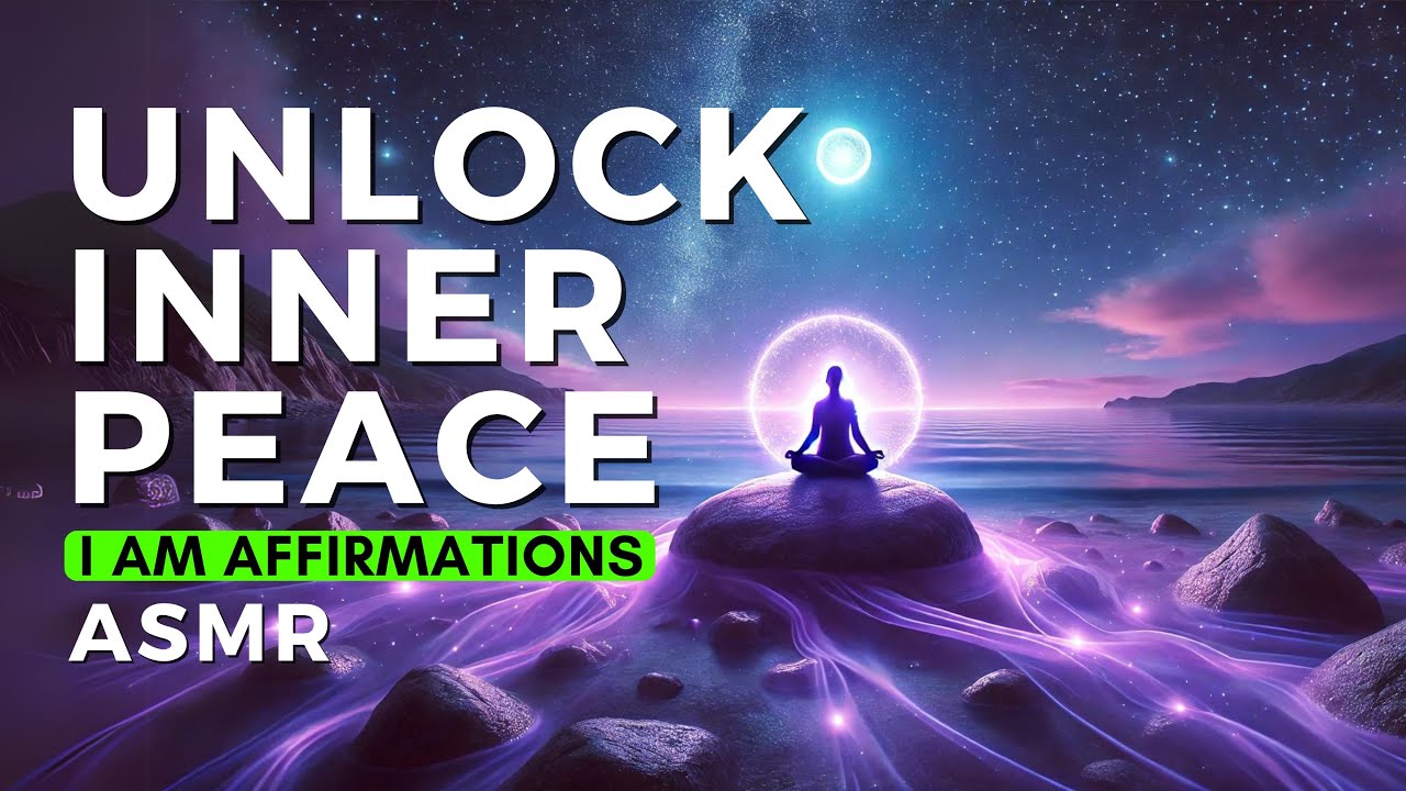 Find Inner Peace & Serenity | I AM ASMR Affirmations | Calm Your Mind ...