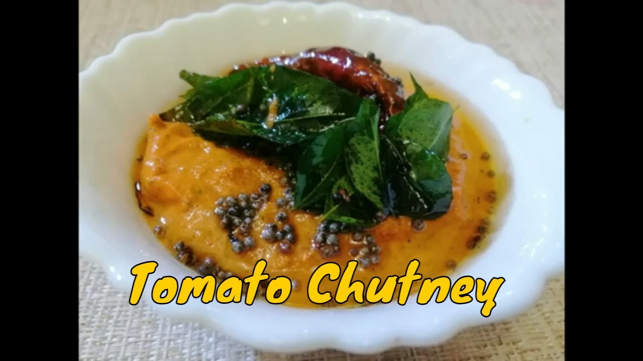 MSR114,Tomato Chutney Tomato Chutney for Idli/Dosa Thakkali Chutney