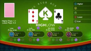 Casino High Low for Xbox one and Windows PC screenshot 4