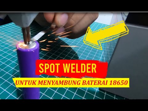 Video: Pengelasan titik DIY untuk baterai: petunjuk