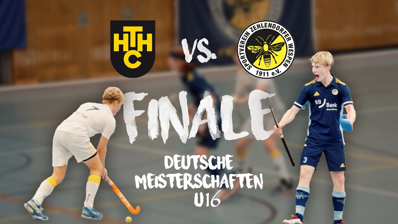 Finale U16 Hockey - HTHC vs. Wespen - Deutsche Meisterschaft