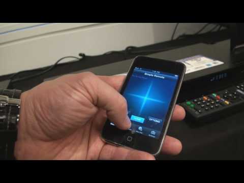 Sony Blu-ray Player BDP-S570 iPod app BD Remote demo