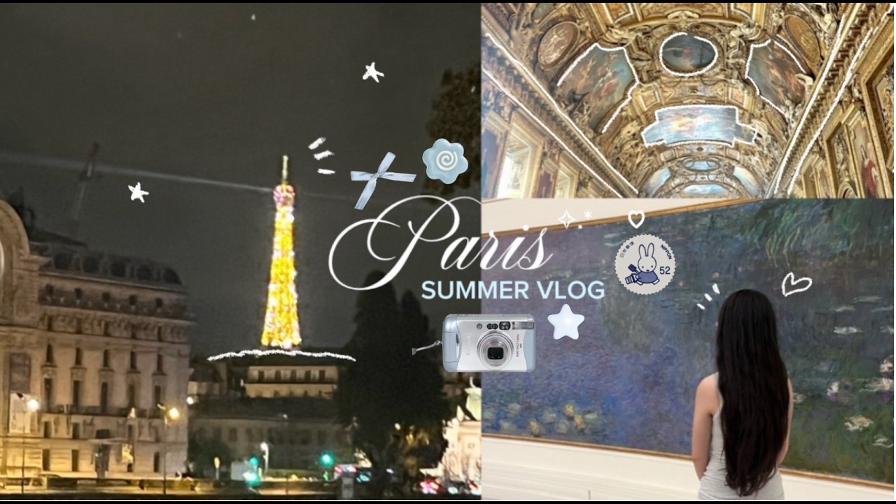 Paris vlog 👜 || art museums, shopping, cafe hopping, visiting the Louvre