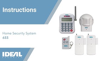 Instructional Video for the Ideal Security SK633 Home Security System with Telephone Dialer