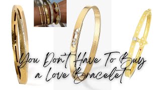 8 STUNNING ALTERNATIVES TO THE CARTIER LOVE BRACELET  MESSIKA, ROBERTO COIN & MORE