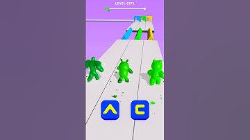 Blob Shifter 3D Level-6371 best cool game ever #trending #gaming #games #shorts