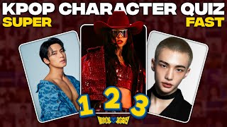 Character Quiz EP 1 | Can You Name These Idols in 3 Seconds? (A–Z) | INSANELY FAST ROUNDS screenshot 4
