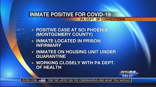 Department of Corrections reports first case of COVID-19
