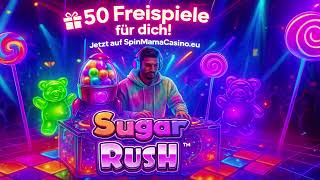 Sugar Rush Slot im Techno-Fieber – SpinMamaCasino.eu [Trance House Remix] 🍬 1000x Stimmung! screenshot 2