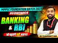 MPPSC Foundation Batch 2027 | MPPSC Prelims 2027 Economics | Banking and RBI | By Darshit Sir