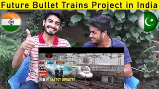 Pakistan Reaction on Future Bullet Train Projects in India !!