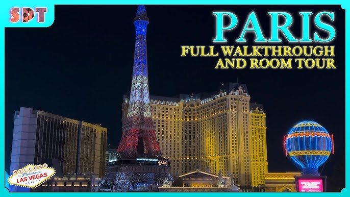 Eiffel Tower Restaurant Best Fountain view Table 56 Las Vegas Vlog
