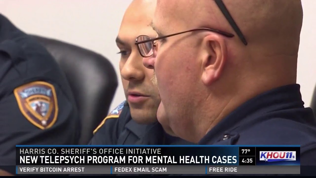 New Harris County Sheriff's Office telepsych program for mental health ...