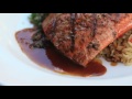 Cooking with bourbon | Glazed salmon