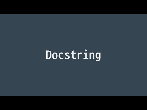 #18 Docstring | Python Course: Coding Basics | Kim Left-Hand Coding