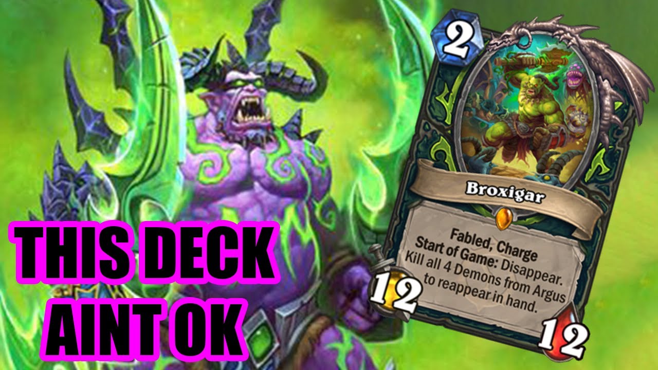 Эта колода просто имба | Охотник на демонов Броксигар