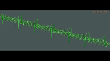 Headspan and Overhead Contact System interaction with Pantograph @140mph