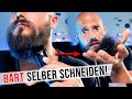 BART selbst in FORM schneiden mit Übergang | Bartwuchs Info Check