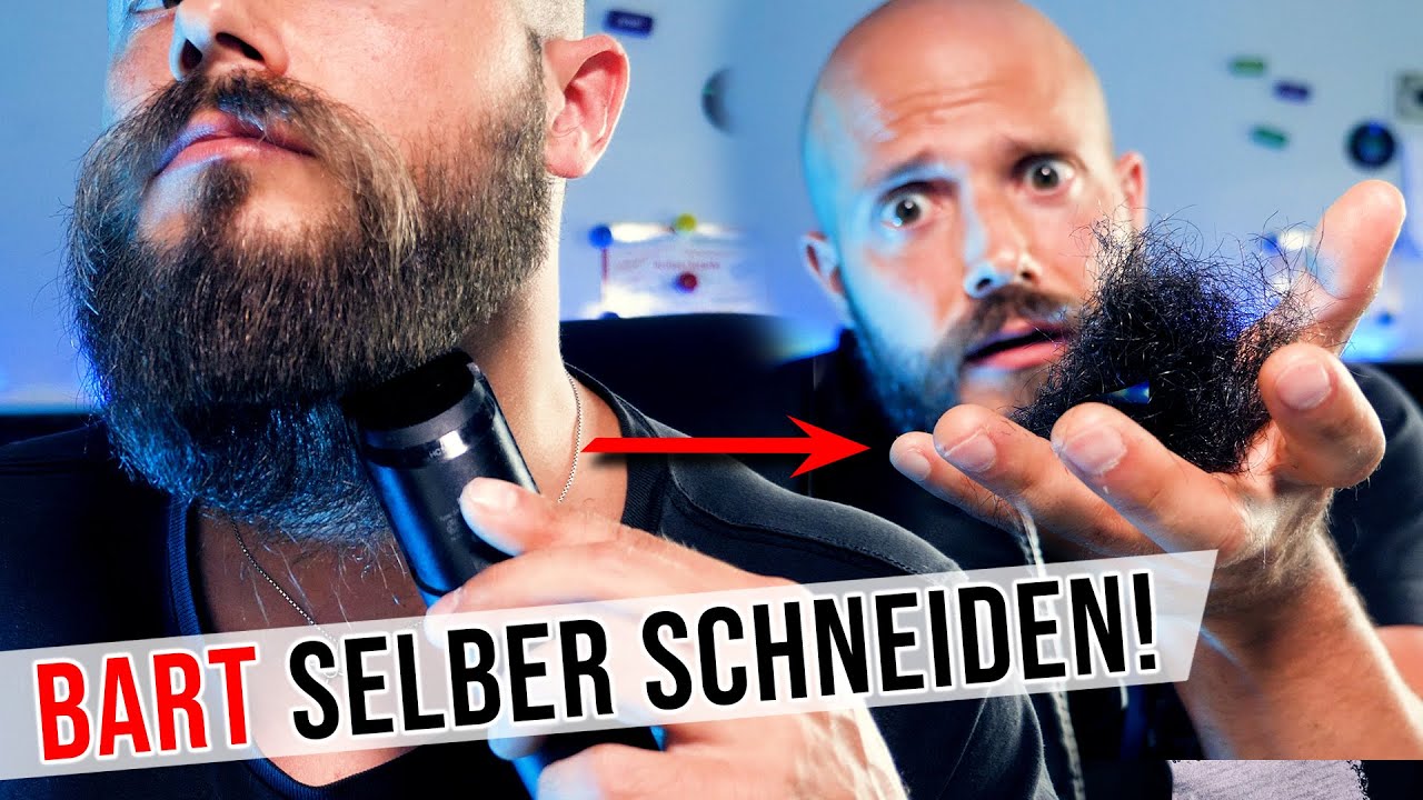 Wie Bringe Ich Meinen Bart In Form BART selbst in FORM schneiden mit Übergang | Bartwuchs Info Check - YouTube