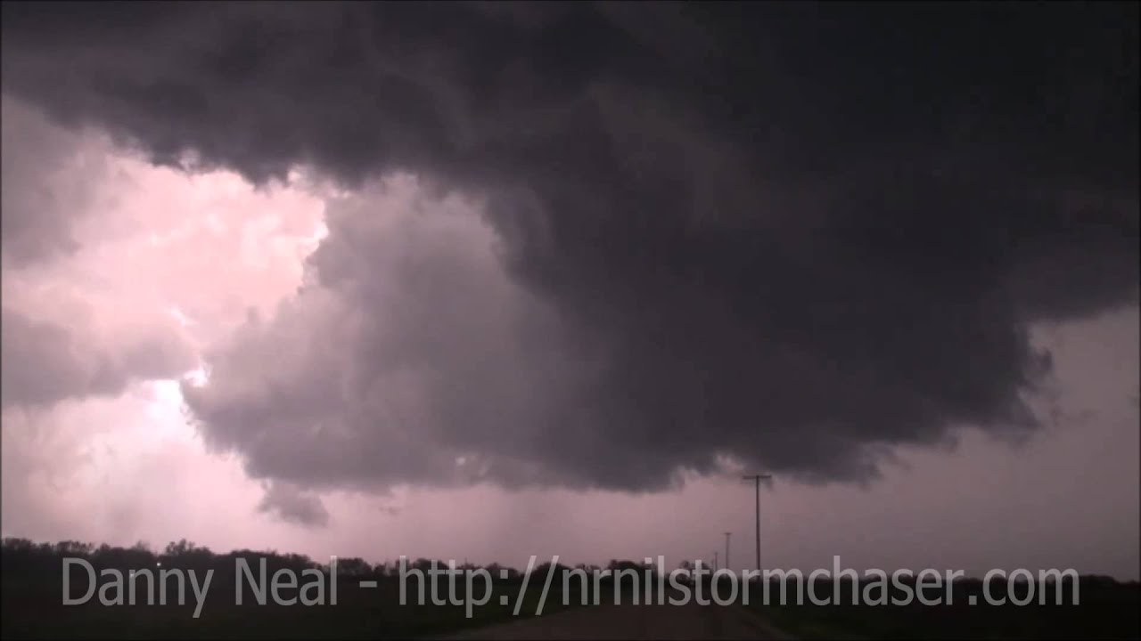 The 28th of March 2012 Americus, Kansas Wall Cloud Timelapse YouTube