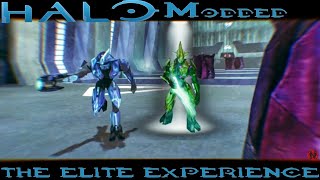 Playing Halo as an Elite!  Halo CE Modded Ep. 3