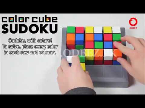 Colorful Sudoku Mind Game