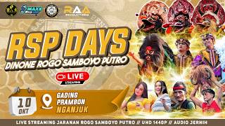 Live Jaranan Rogo Samboyo Putro Gading Prambon Nganjuk Ft D-Max Audio
