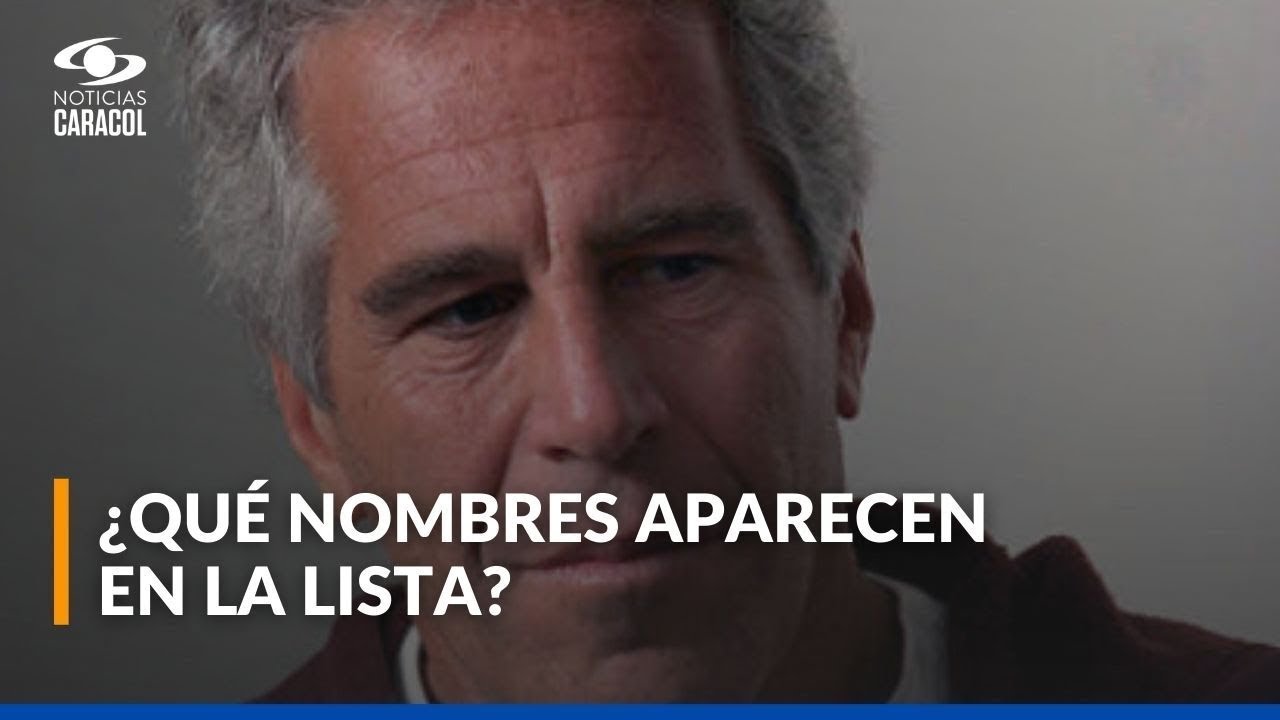 Desclasificaron y publicaron documentos de la lista de Jeffrey Epstein