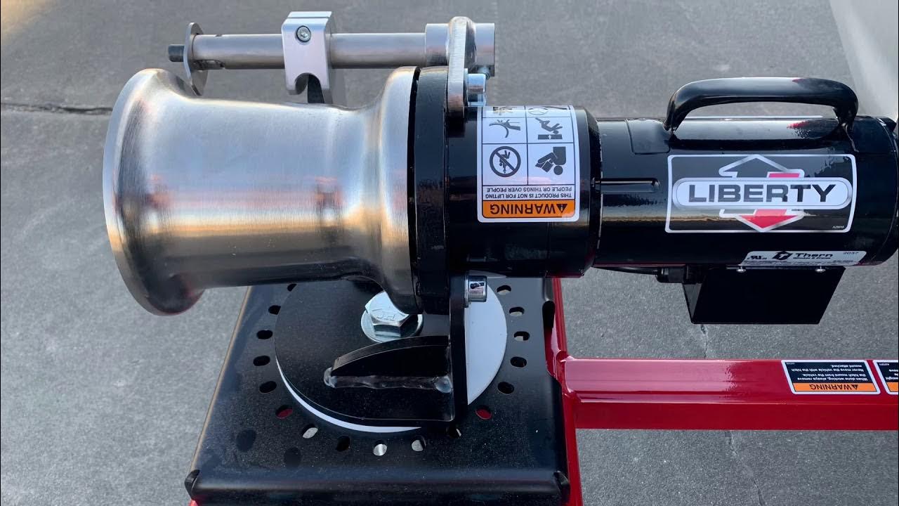 Thern Liberty capstan winch YouTube