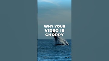 🛠️ FIX Choppy/Jumping/Glitchy video! #filmmaking