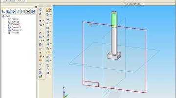 Bolt M10 || Plummer Block || Solid Edge ||