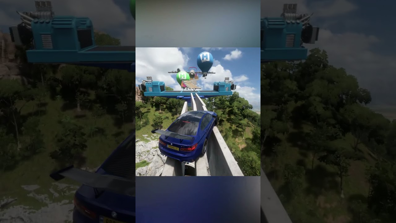 Impossible 🔥 BMW smashing it Forza Horizon 5 