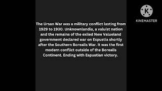 [Elected Admin/Electa] Ursan War