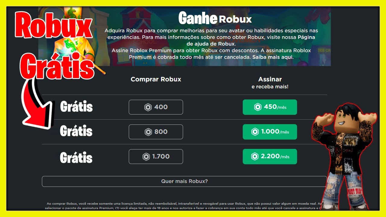 COMO GANHAR 800 ROBUX I CORRA I APROVEITE 