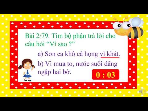 Bài giảng số 45 - Môn Tiếng Việt, tuần 27 lớp 2 - Bài: Ôn tập giữa học kì II (Tiết 7)