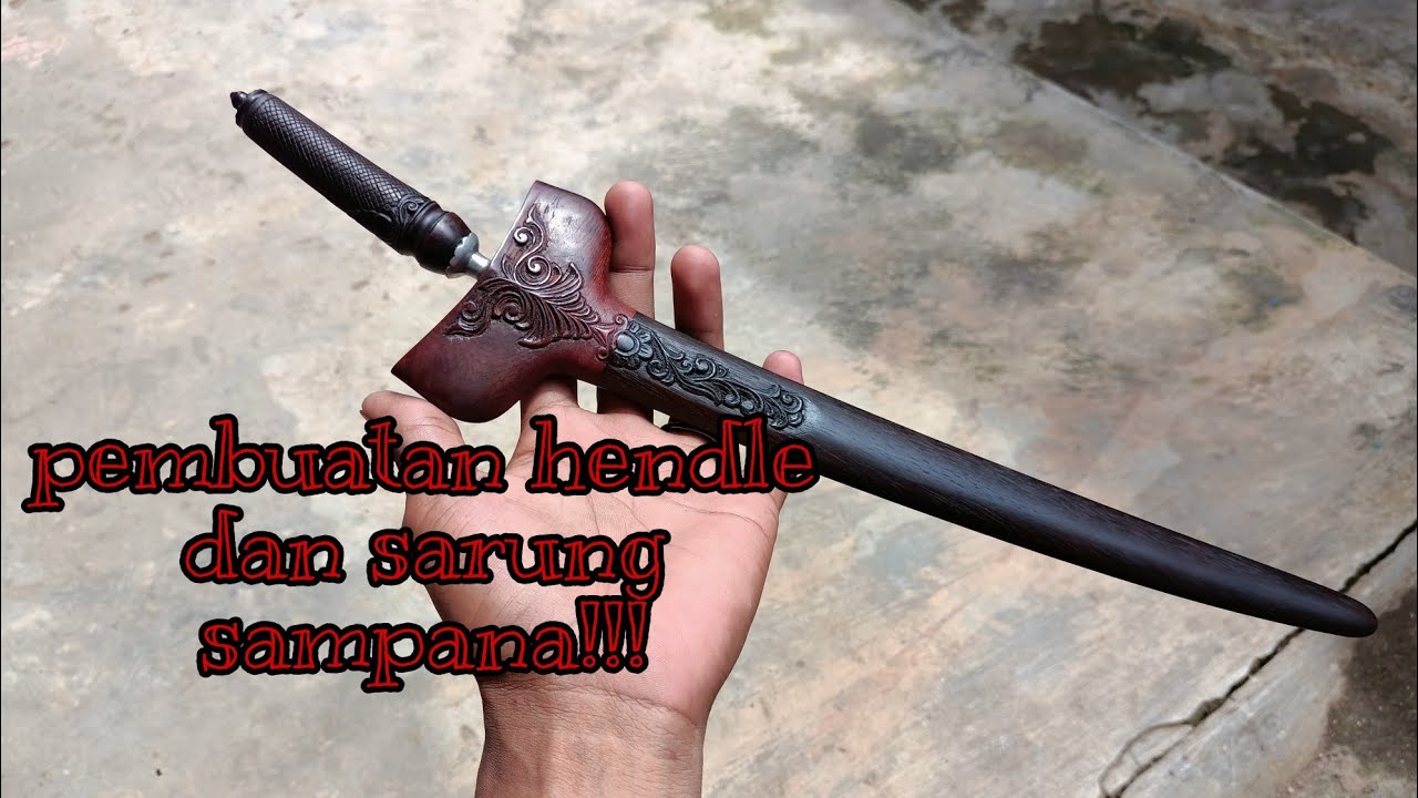 proses pembuatan warangka keris!!!!