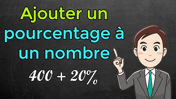 Comment ajouter un pourcentage à un nombre