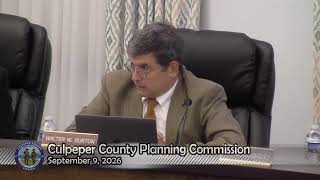 Planning Commission Meeting - September 9, 2026