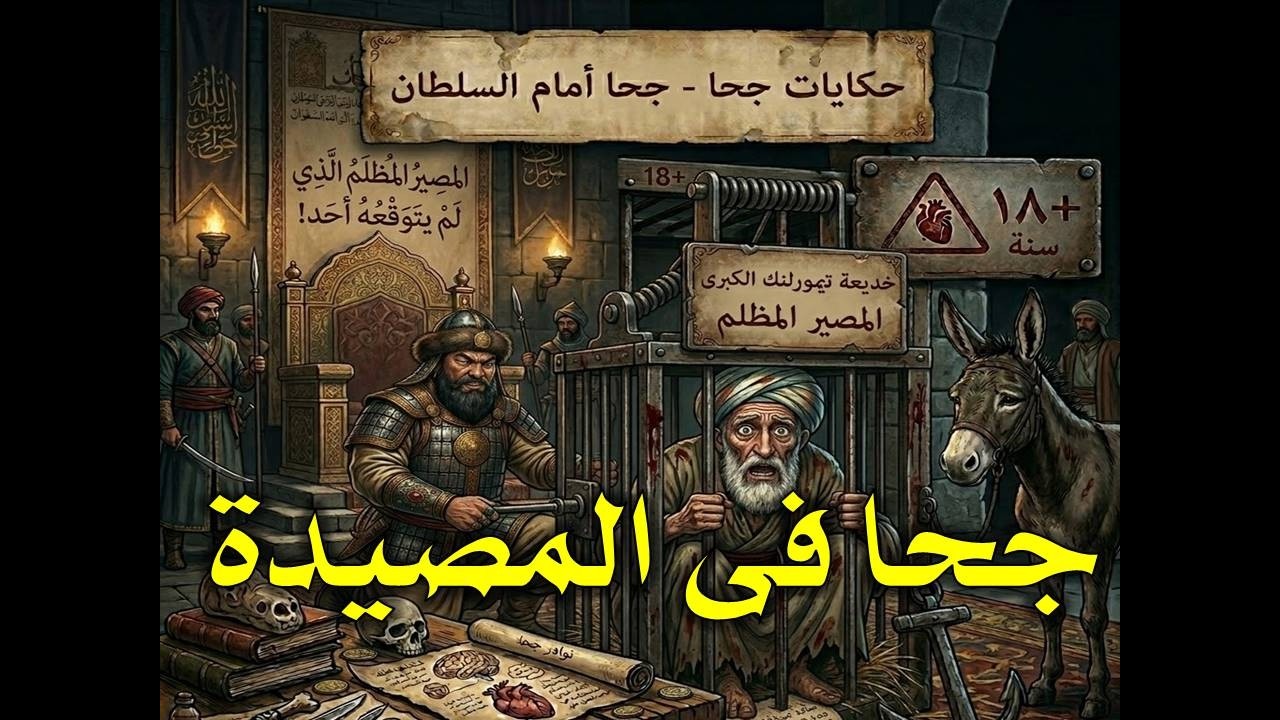 خديعة تيمورلنك الكبرى لحظة سقوط جحا فى المصيدة و المصير المظلم الذى لم يتوقعه احد