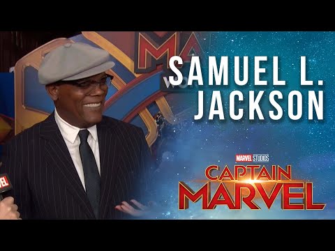 Samuel L. Jackson opens up about Young Nick Fury in the MCU! | Captain Marvel Red Carpet Interview