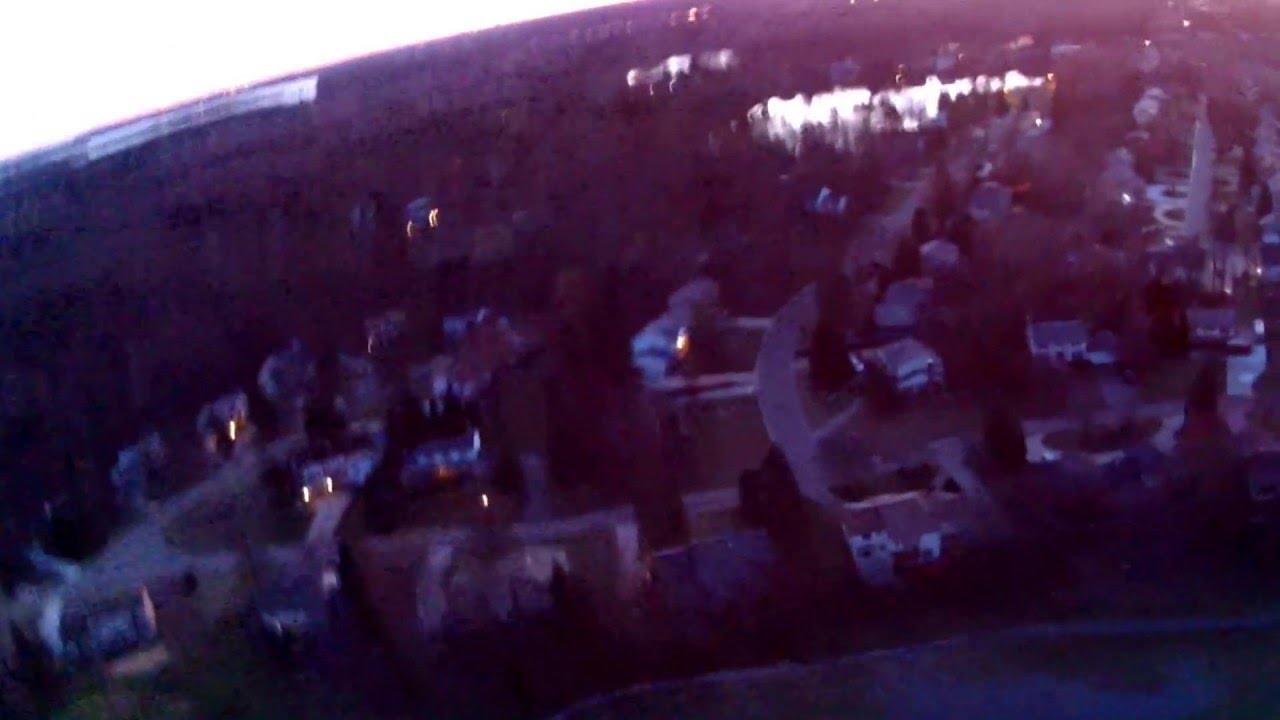 early mornings and fog days  --  high altitude drone flight