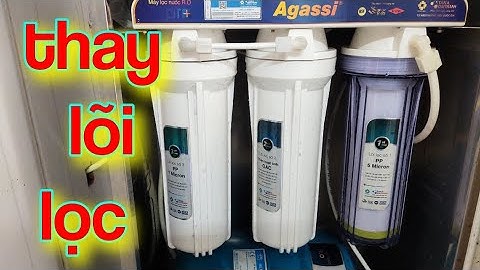 Cách thay lõi lọc cây nước đúng kỹ thuật || Máy lọc nước RO