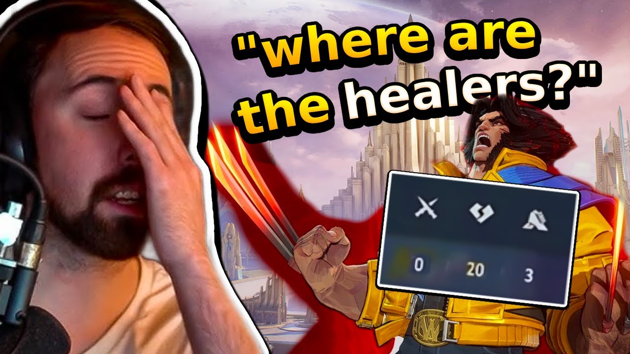 Asmongold SUCKS with the WOLVERINE play... | Top Marvel Rivals ...