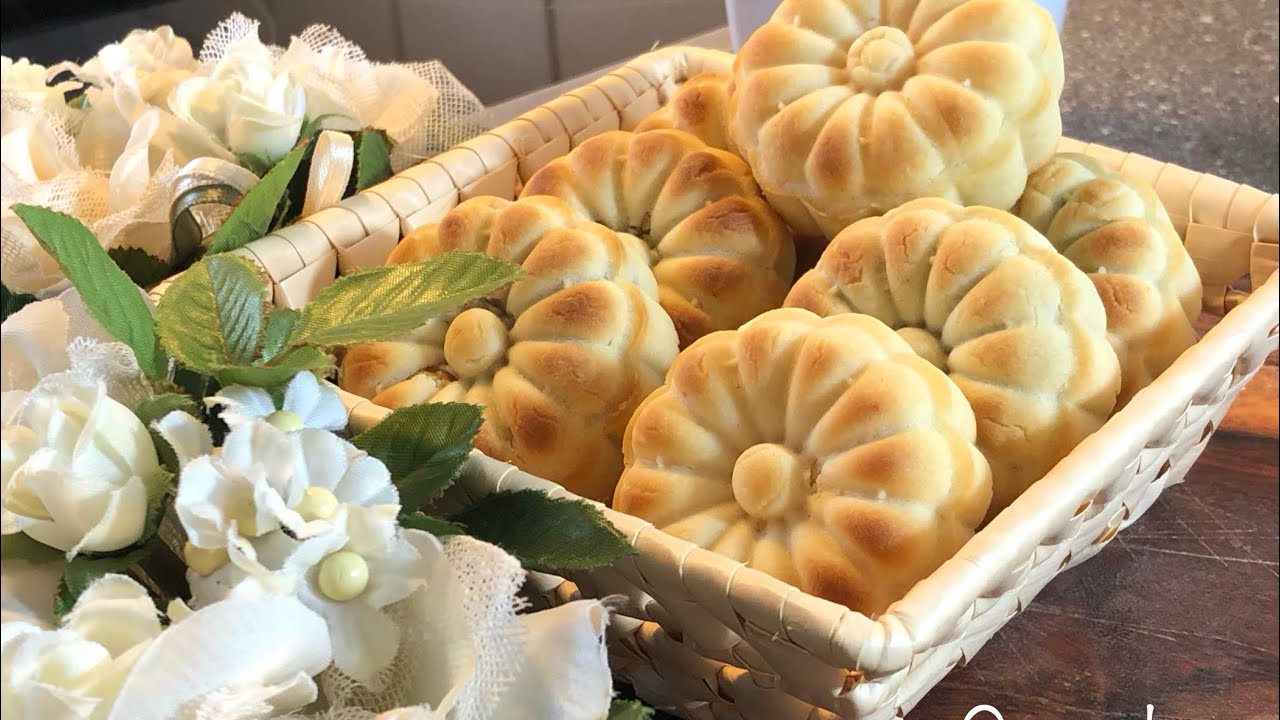 معمول طحين بثلاث مكونات وأربع حشوات مع سرّ لون المعمول الرائع #عيد_الفطر/ Maamoul