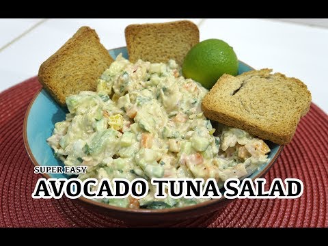 Salad ideas 2 - Easy Avocado Tuna Salad