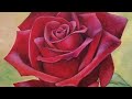 Red Rose Painting