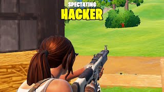 Spectating Hackers In Fortnite Chapter 6