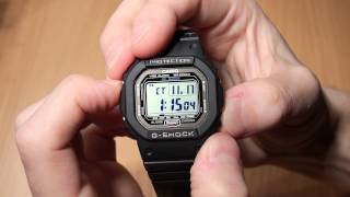 Casio G-Shock GB-5600B-1ER - YouTube