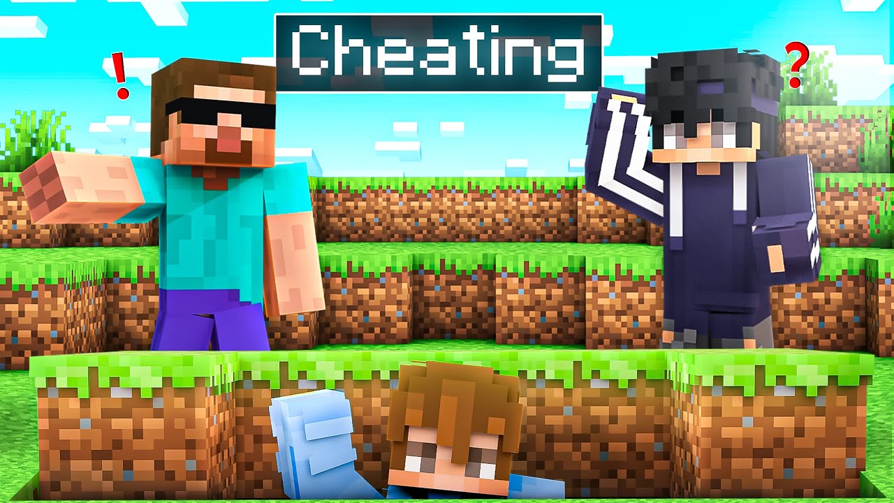 MINECRAFT HIDE & SEEK BUT I SECRETLY CHEAT 😱