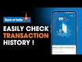 How to Check Transaction History in BOI App
